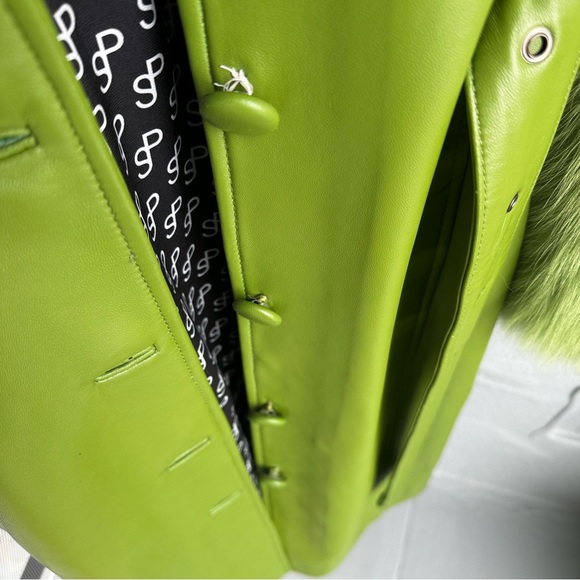 Saks Potts Foxy Coat - Green - Size 1 - Picture 10 of 10
